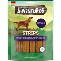 Adventuros Strips fettarm Hirsch 6x90g von AdVENTuROS