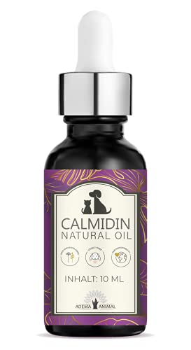 Adema Animal® - Calmidin Liquid - Anti-Stress Öl zur Beruhigung für Tiere - Relax Oil für Hund und Katze - gegen Angst und Stress - Natürliches Beruhigungsmittel gegen Angststörungen und innere Unruhe von Adema Animal