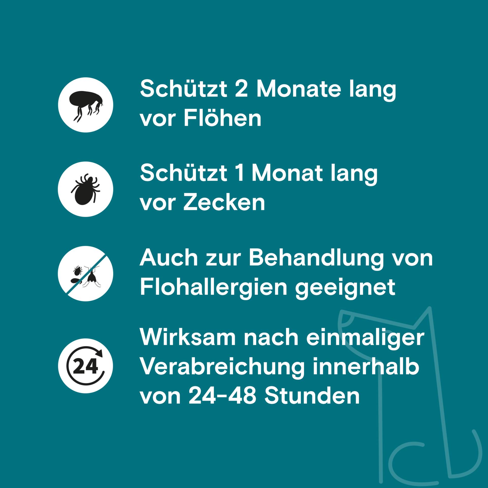 Adimere gegen Flöhe und Zecken - Hund (>40 kg) - 3 Pipetten von Adimere