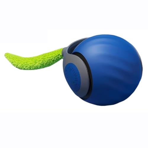 Speedy Tail 2.0,Speedy Tail Cat Toy, Rechargeable Smart Ball Cat Toy, Rechargeable Irregular Moving Toys, Speedy Tail 2.0 Cat Toy,2 Speed Adjustment Replacement Tail (Blue) von Adius