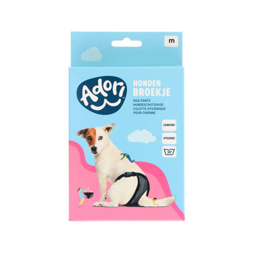 Adori Hundehose Luxe – Schwarz – XSmall – 30–37 cm von Adori