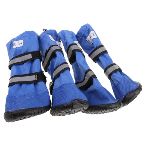 Adrosstoller Outdoor-Hundeschuhe für Hunde, Größe M/L/X, 4 Stück von Adrosstoller