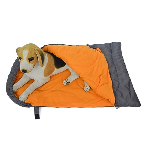 Adrosstoller Warmes Winterbett, für den Winter, für den Außenbereich, Haustierschlafsack, weich, dick, tragbar, für Hunde und Camping von Adrosstoller