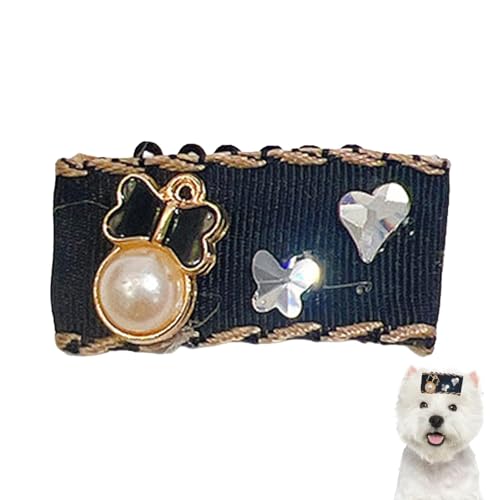 Adsfvs Hundehaarbögen für Mädchen, Hundehaarbögen - Süße kleine Hundebögen Haare Clips - Pet Frisur Accessoires, Katzenpflege -Klipper für Kinder, Familie, Freunde, Zuhause von Adsfvs