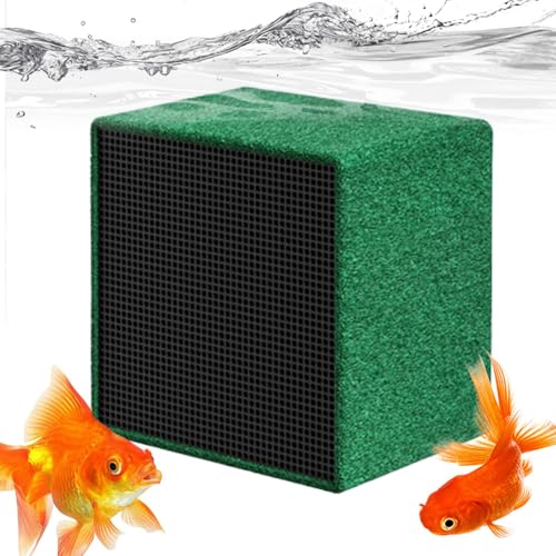 Adsfvs Wasserreiniger-Würfel für Nutztiere, Pferdewassertrog-Reinigungswürfel | Wasserreiniger Cube Aquarium Filter - Aquarium-Wasserreiniger, Wassertankfilter, Wasserfilterwürfel für Fischbräune, von Adsfvs