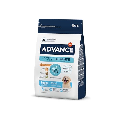 ADVANCE Maxi Puppy Trockenfutter Hund, 1-er Pack (1 x 3 kg) von Advance