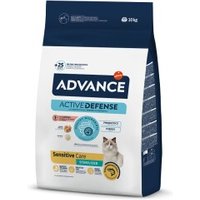 ADVANCE Sensitive Kroketten mit Lachs für ausgewachsene, sterilisierte Katzen. 10kg von Advance