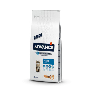 Advance Adult High Protein mit Huhn und Reis Katzenfutter 15 kg von Advance