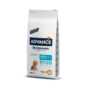 Advance Puppy Protect Medium mit Huhn und Reis Hundefutter 12 kg von Advance