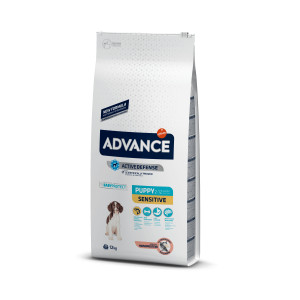 Advance Puppy Sensitive mit Lachs Hundefutter 12 kg von Advance