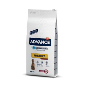 Advance Sensitive mit Lamm und Reis Hundefutter 12 kg von Advance