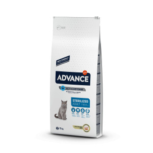 Advance Sterilized High protein mit Truthahn Katzenfutter 15 kg von Advance