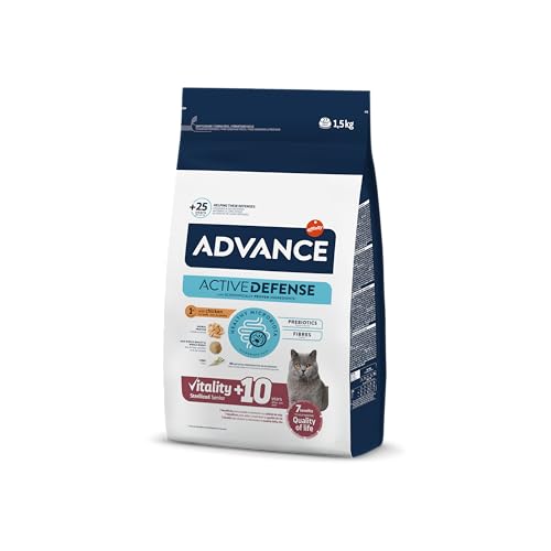 Advance Trockenfutter für Katzen, sterilisiert, Senior, ab 10 Jahren , 1er Pack von Advance