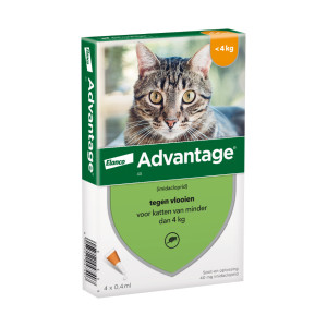 Advantage Nr. 40, Flohmittel für Katzen 5 Packungen von Advantage