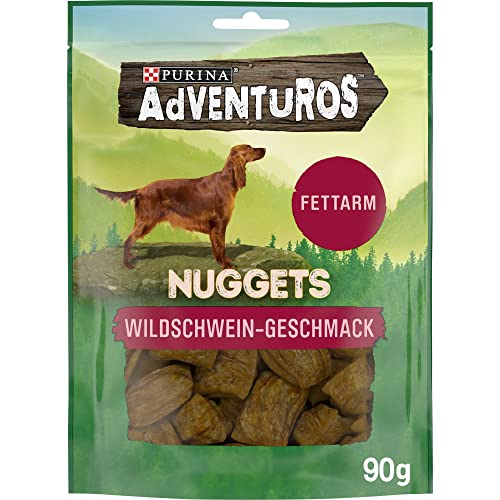 Purina Adventuros Nuggets mit Wildschweingeschmack, 90 g von Adventuros