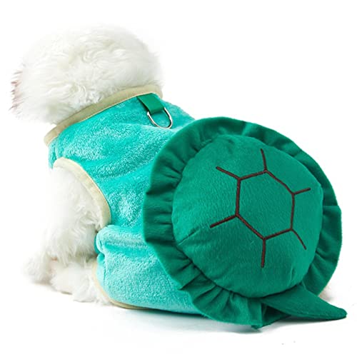 Haustier Schildkröte Kostüm - Haustier Tortoise Cosplay Kostüm Partydekoration,Riesige Pelz Simulation Schildkröte Haustier Outfit verkleiden sich für Kätzchen Welpen kleine Hunde Hepvet von Aeihevo