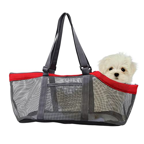 Aelevate Transportbox für Haustiere - Tragbare Katzentragetasche mit weichen Seiten - Praktische persönliche Tasche für unterwegs, waschbare Haustier-Reisetasche für Kätzchen, Welpen, Kaninchen von Aelevate