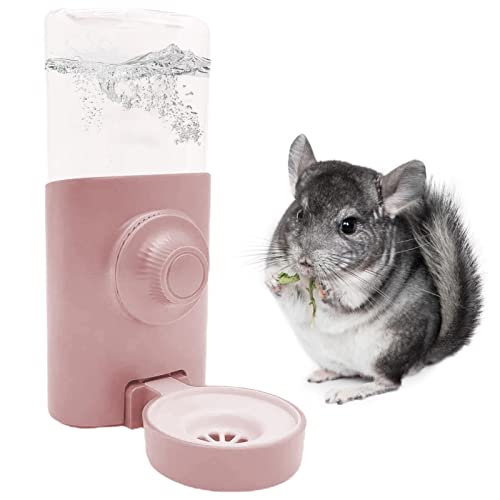 Aelevate Wasserspender für kleine Haustiere, Waschbare Wassertränke für Kleintiere für Käfig, Haus, Garten, 600-ml-Automatikspender für Hasen, Chinchillas und Meerschweinchen von Aelevate