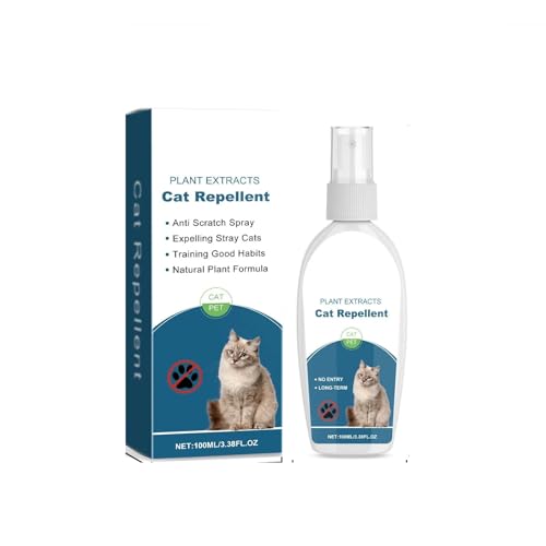 Aerensic Katzenabwehrspray for den Innenbereich, Katzenkratzschutz, Trainingshilfe for Katzen im Innenbereich, for Katzen und for Möbel, Sofas, Teppiche, Vorhänge von Aerensic