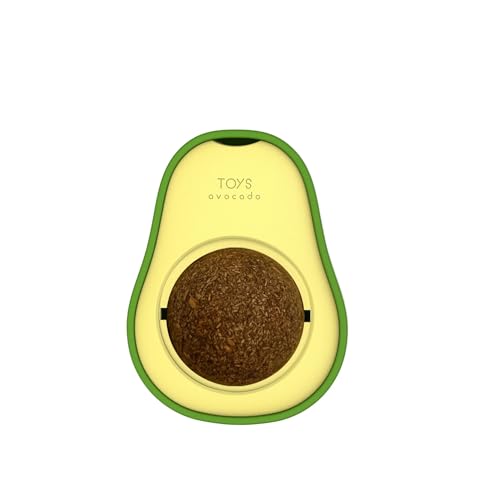 Aerensic Katzenleckspielzeug, natürliche Katzenminze, Wandaufkleber, Avocado-Stil, Gallen, Obst, Katzenleckereien, sauberes, Darmreinigungs-Katzengras(Gall Fruit) von Aerensic