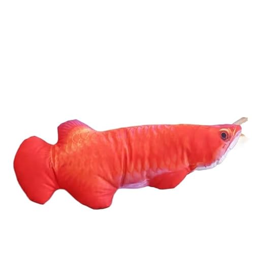 Alle Arten von Fischen, 20 cm, Katzentrainingsspielzeug, Plüschform, gefülltes Katzenminzenkissen, Simulation, interaktives Kätzchenzubehör(E) von Aerensic