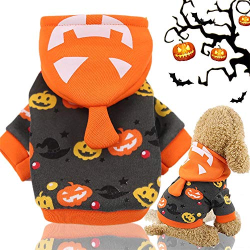 Aeromdale Winter Warme Haustier Hundebekleidung für kleine Hunde Lustige Halloween Welpen Katze Kostüm Chihuahua Yorkie Mantel Jacken Haustiere Kleidung Outfits - # 6 - XXL von Aeromdale