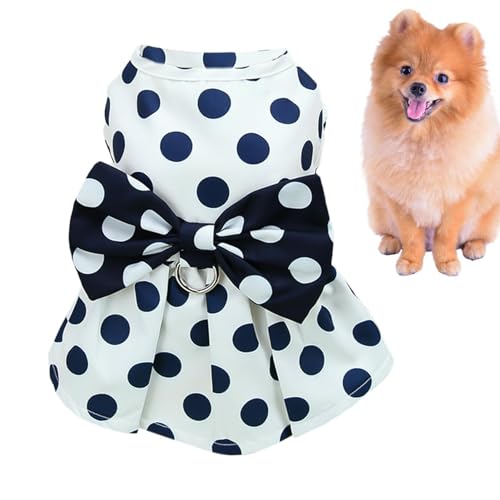 Aeutwekm Frühlings-Sommer-Haustierkleid, Sommer-Hundekleid | Sommerkleider für Hunde | Dünne Katzen-Sommerkleider, Welpen-Weste, Kleidung, leichtes Se -Schnallen-Design für -Kostüme von Aeutwekm