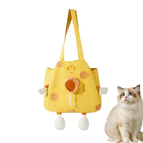 Aeutwekm Haustiertragetasche, Katzentragetasche,Haustier-Schultertragetasche | Haustier-Tragetasche aus, niedliche Katzen-Tragetasche, tragbare Haustier-Tragetasche, von Aeutwekm