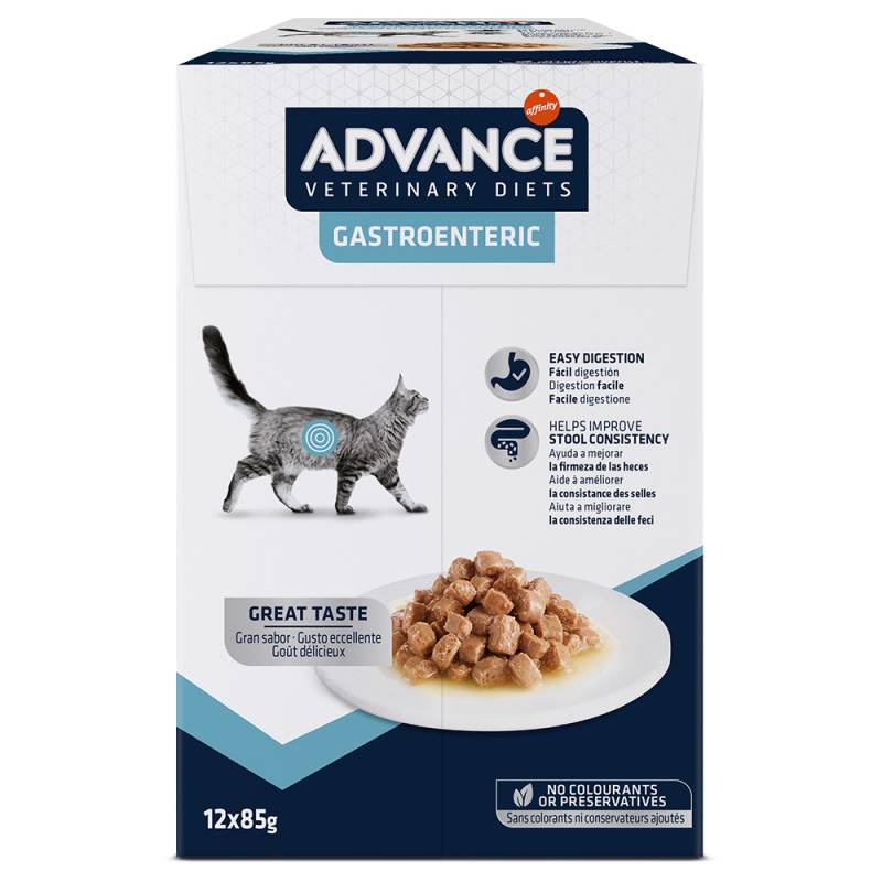 19 + 5 gratis! 24 x 85 g Advance Veterinary Diets Feline - Gastroenteric von Affinity Advance Veterinary Diets