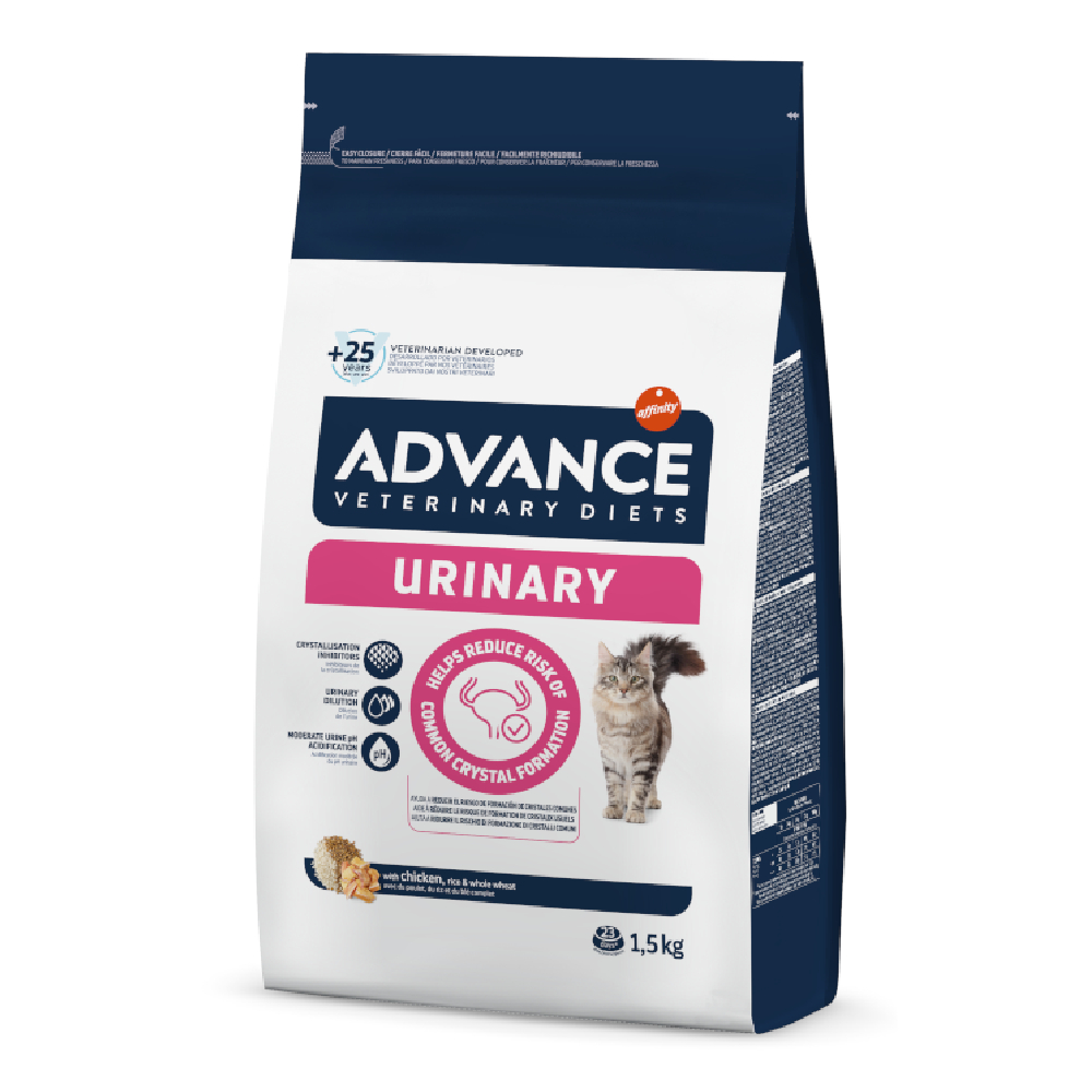 2 x Advance Veterinary Diets zum Sonderpreis! - 2 x 1,5 kg Urinary von Affinity Advance Veterinary Diets