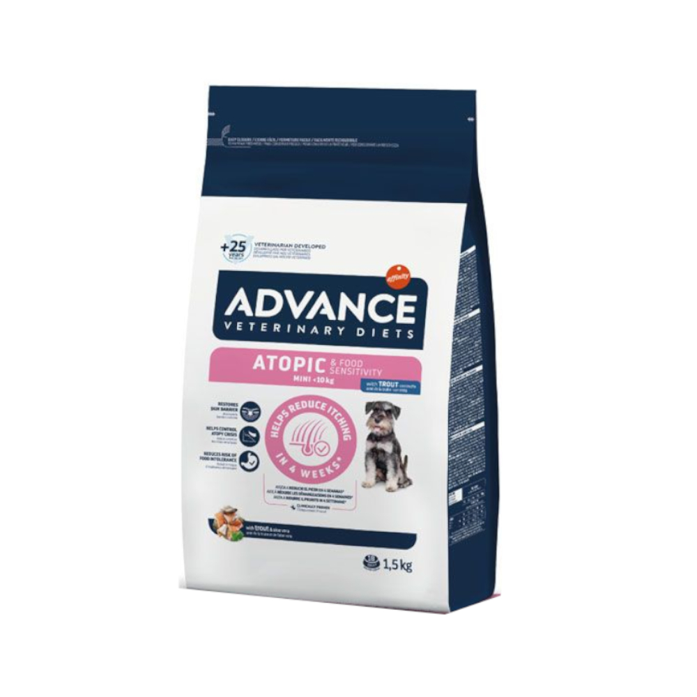 2 x Advance Veterinary Diets zum Sonderpreis! - Atopic Mini (2 x 1,5 kg) von Affinity Advance Veterinary Diets