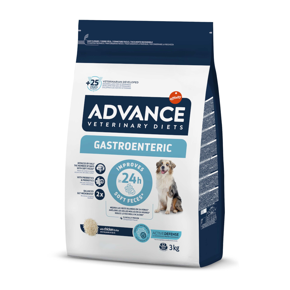 2 x Advance Veterinary Diets zum Sonderpreis! - Gastroenteric (2 x 3 kg) von Affinity Advance Veterinary Diets