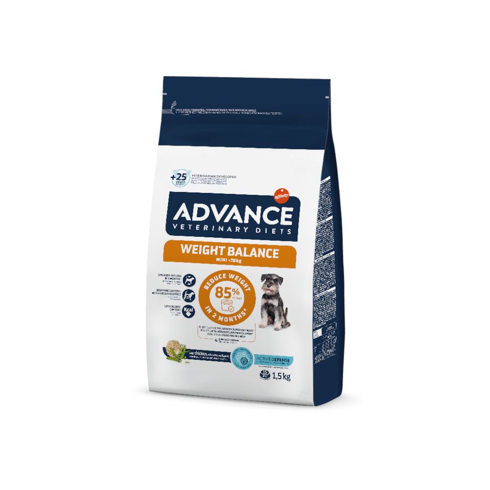 2 x Advance Veterinary Diets zum Sonderpreis! - Weight Balance Mini (2 x 1,5 kg) von Affinity Advance Veterinary Diets