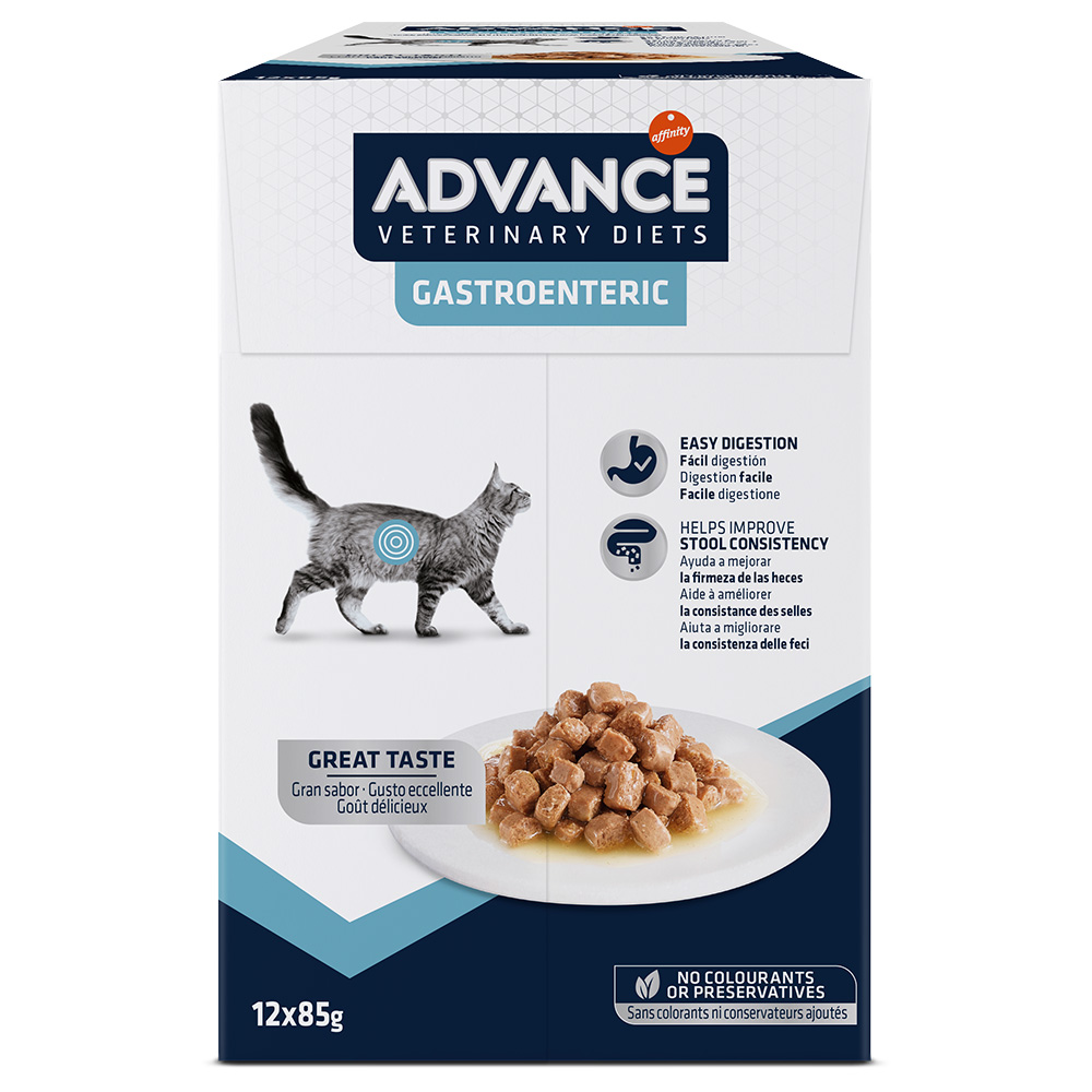 20 + 4 gratis! 24 x 85 g Advance Veterinary Diets Feline - Gastroenteric von Affinity Advance Veterinary Diets