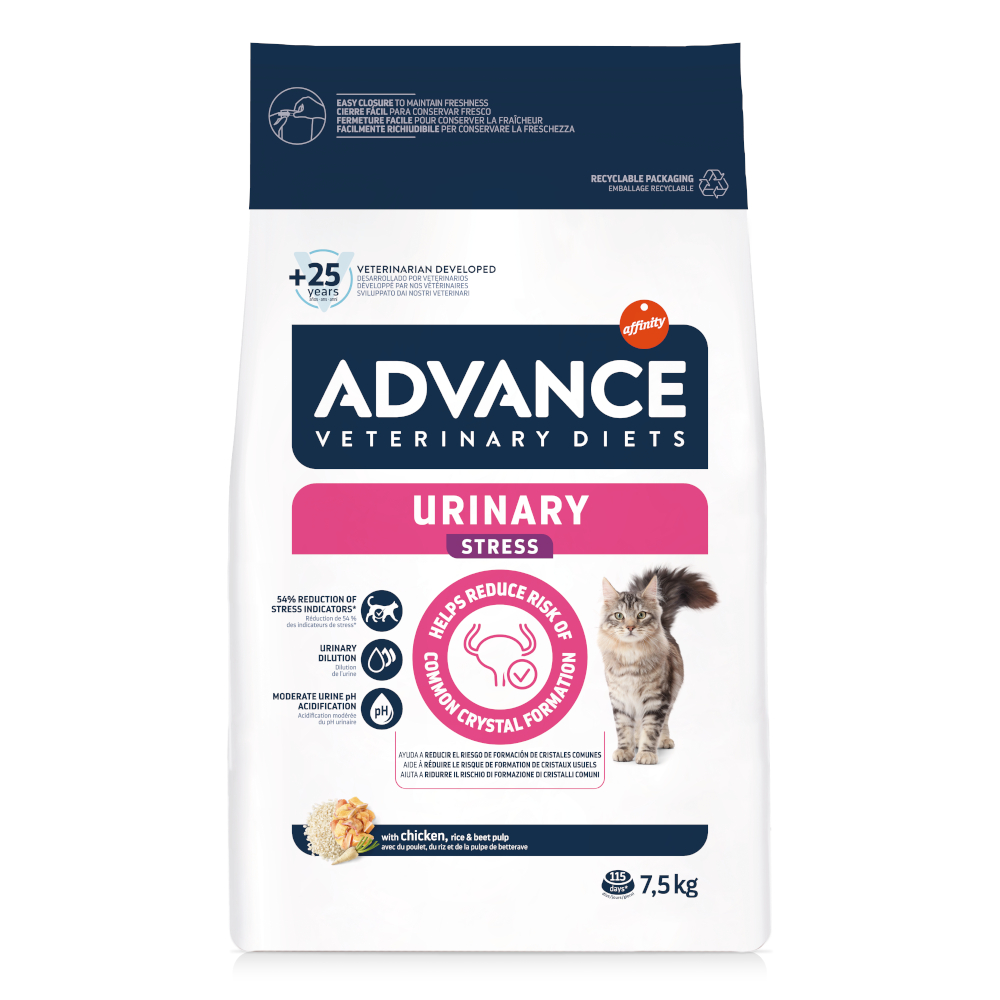 Affinity Advance Veterinary Diets Urinary Stress - 7,5 kg von Affinity Advance Veterinary Diets