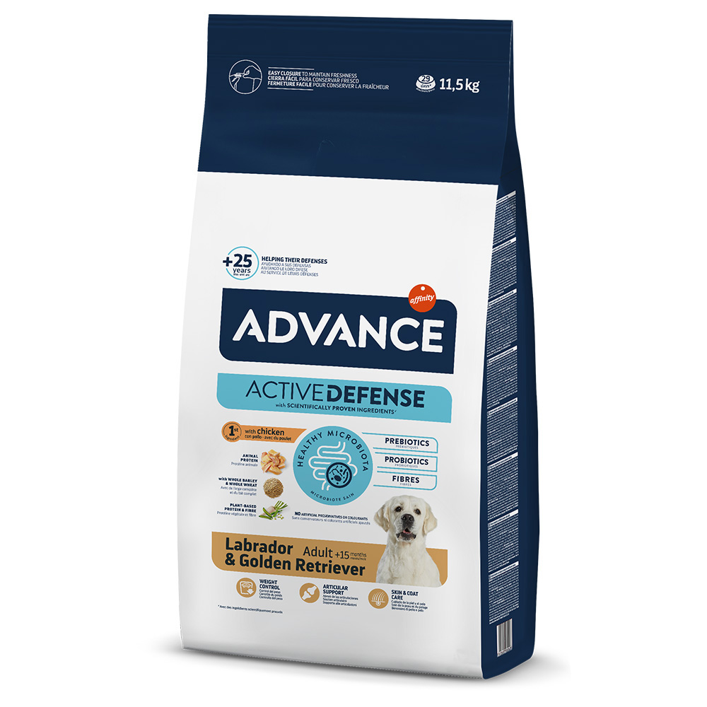 2 kg gratis! 11,5 kg / 12 kg Advance - 11,5 kg Labrador Retriever Adult von Affinity Advance