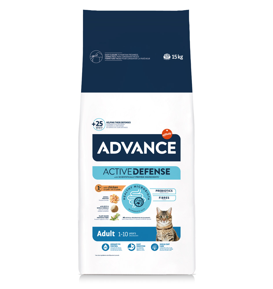 2 kg gratis! 15 kg Advance - Adult Huhn & Reis von Affinity Advance