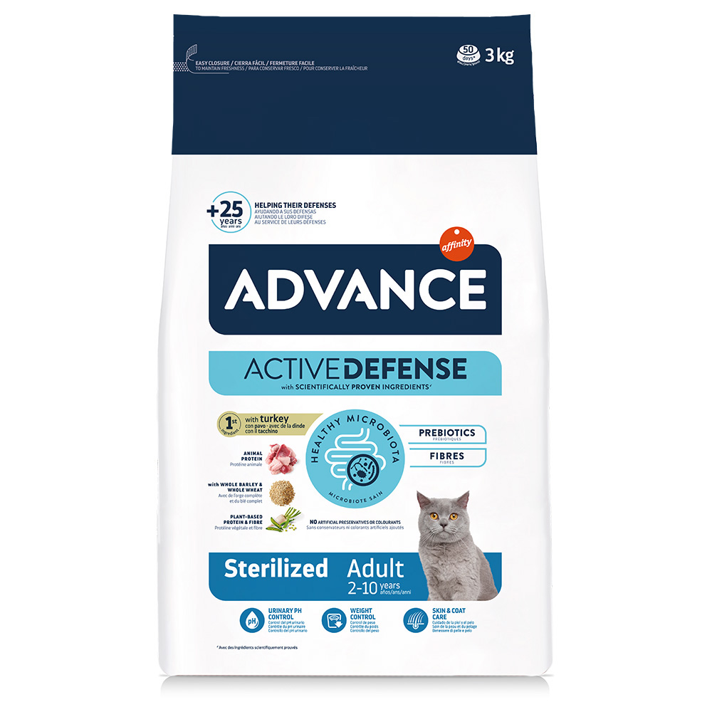 Advance Cat Sterilized Truthahn - 3 kg von Affinity Advance