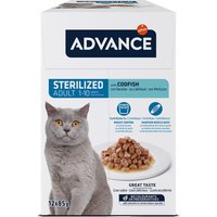 Advance Feline Sterilized Kabeljau - 52 x 85 g von Affinity Advance