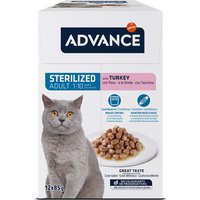 Advance Feline Sterilized Truthahn - 12 x 85 g von Affinity Advance