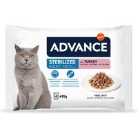 Advance Feline Sterilized Truthahn - 52 x 85 g von Affinity Advance