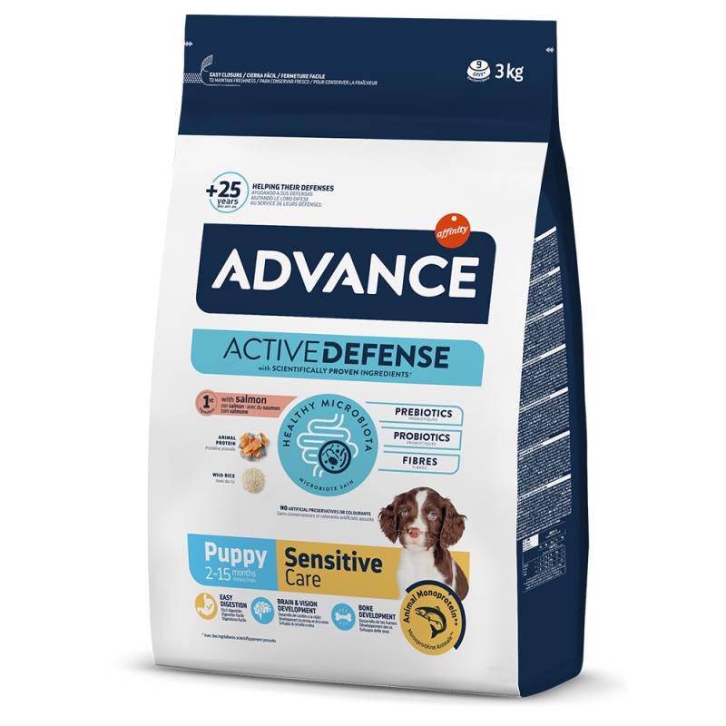 Advance Puppy Sensitive mit Lachs - 3 kg von Affinity Advance