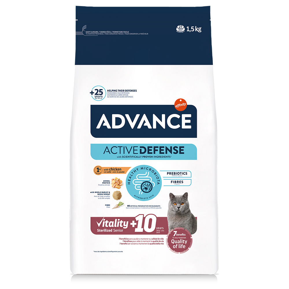 Advance Sterilized Senior +10 mit Huhn - 1,5 kg von Affinity Advance