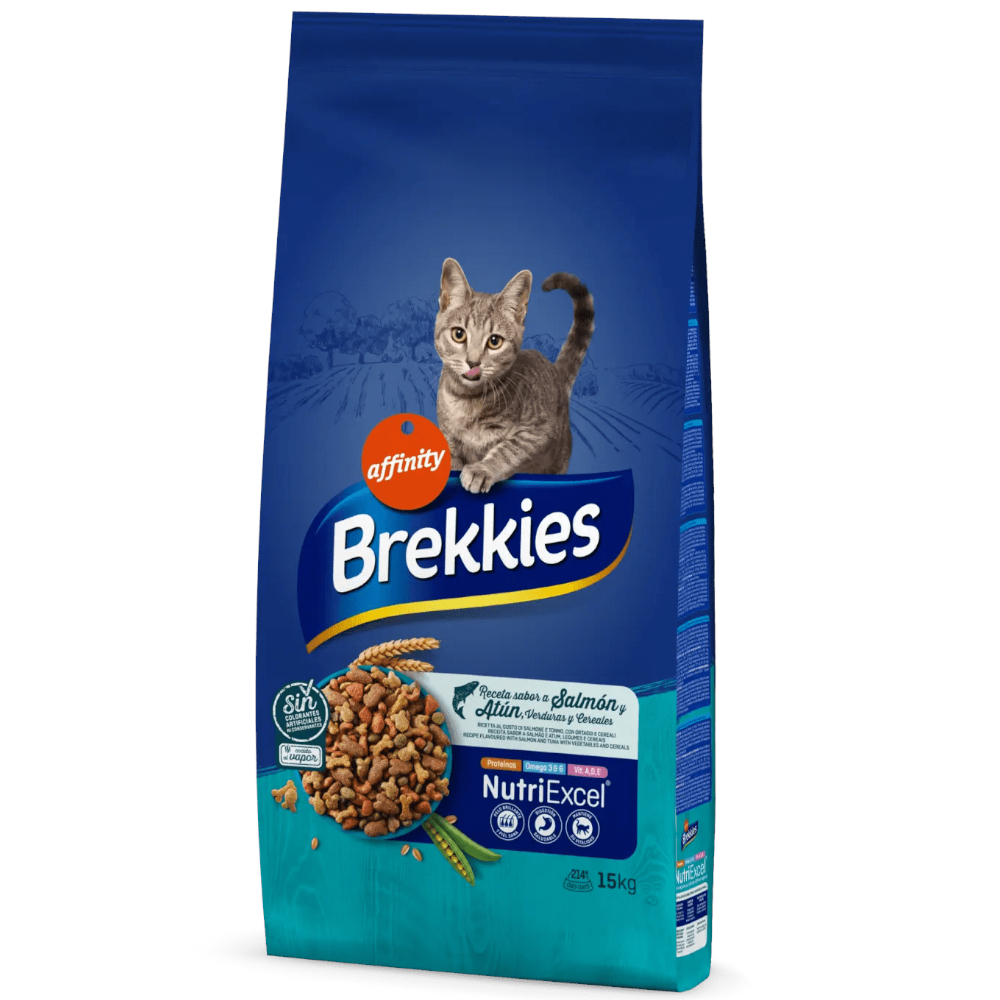 3 kg gratis! 15 kg Brekkies - Fisch von Affinity Brekkies