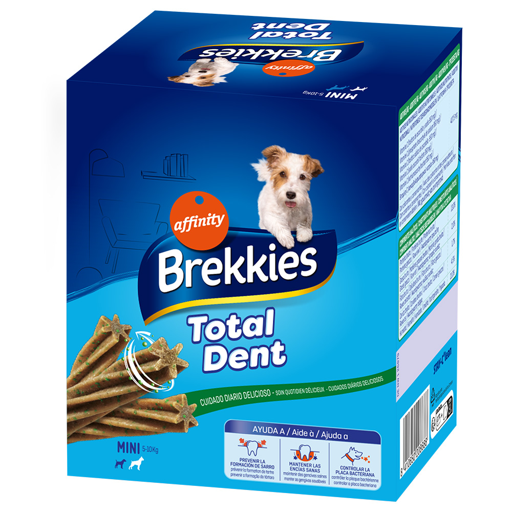 Brekkies Total Dent für Mini-Hunde - 4 x 110 g von Affinity Brekkies