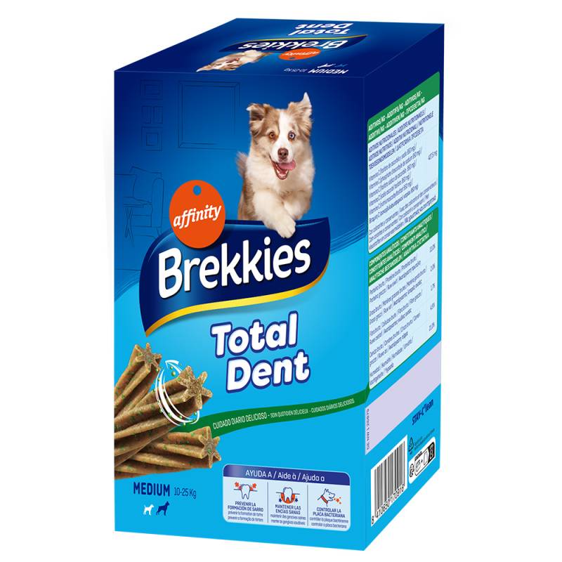 Brekkies Total Dent für mittelgroße Hunde - 4 x 180 g von Affinity Brekkies