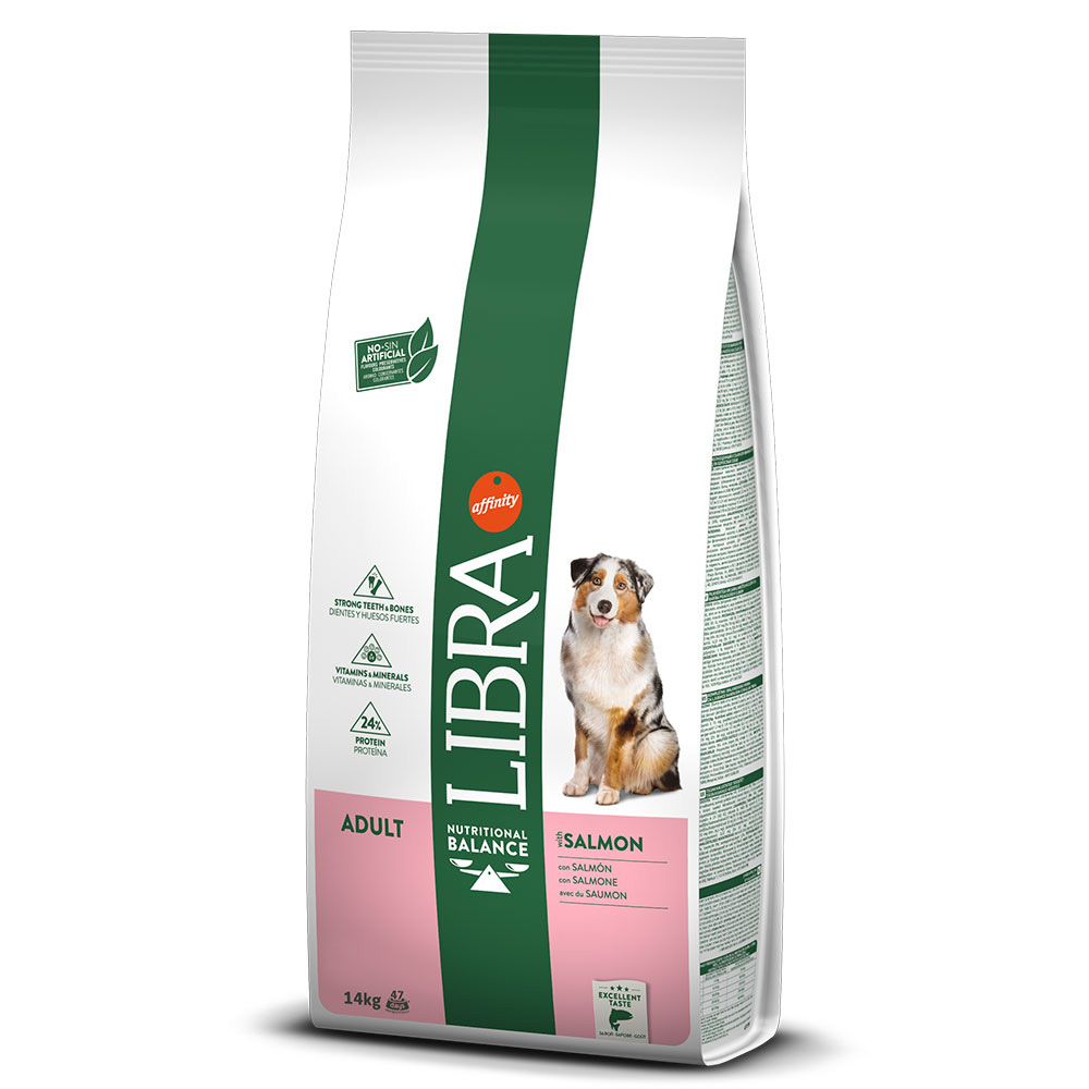 Libra Adult Dog Lachs - Sparpaket: 2 x 14 kg von Affinity Libra