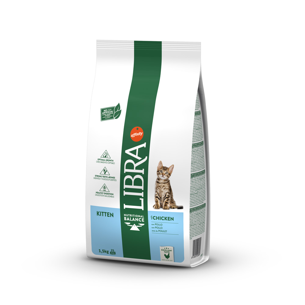 Libra Cat Junior Huhn - Sparpaket: 2 x 1,5 kg von Affinity Libra