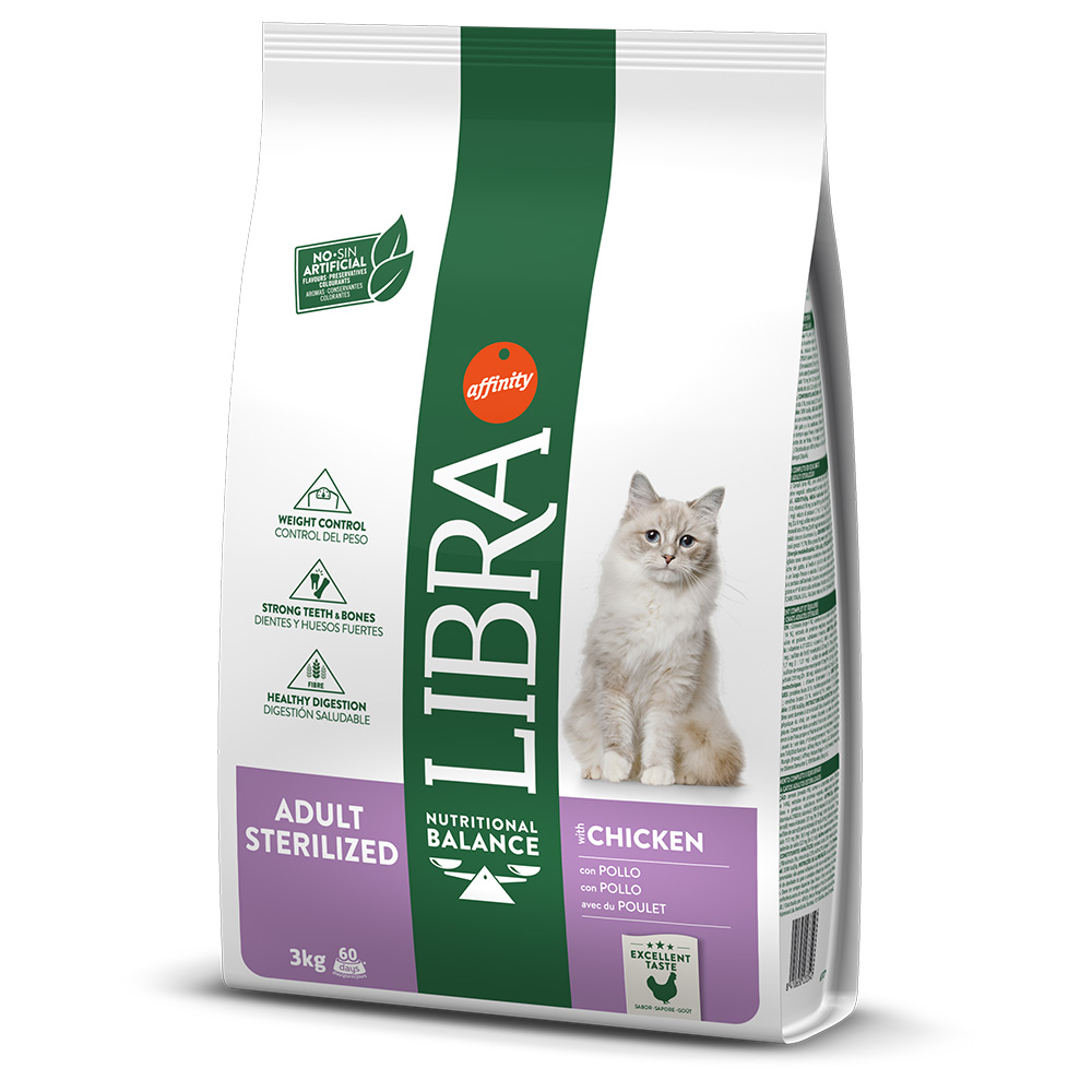 Libra Cat Sterilized - 3 kg von Affinity Libra