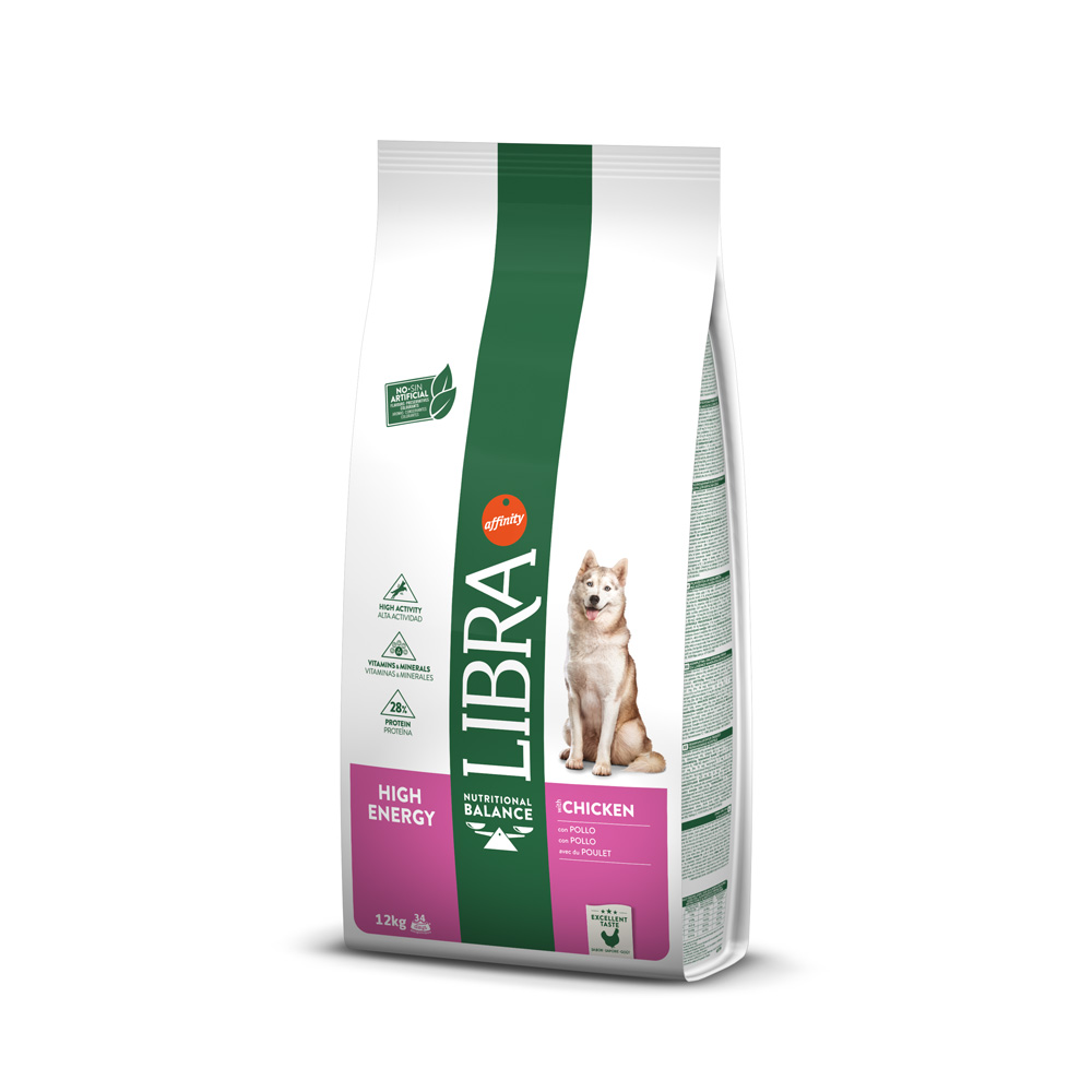 Libra Dog High Energy Huhn - Sparpaket: 2 x 12 kg von Affinity Libra